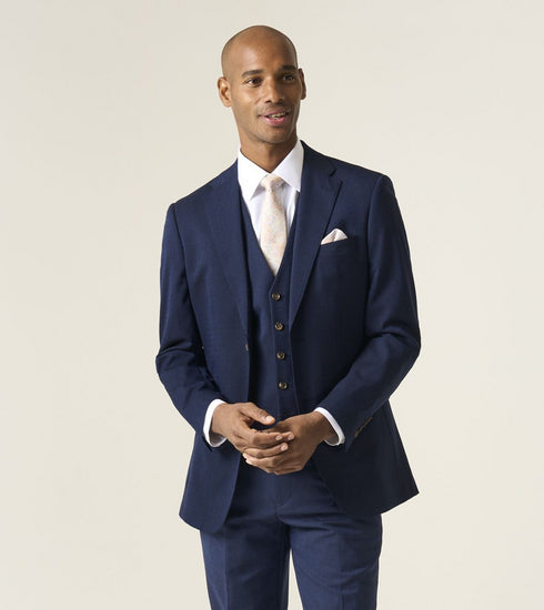 Skopes Caspian Suit Tailored Jacket Navy Blue MM30213